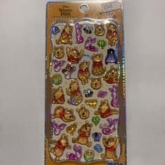 【正規品】Disney プーさん　プチドロップステッカーのサムネイル