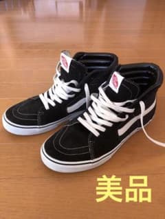 バンズ スケートハイ ブラック26.5美品のサムネイル