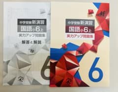 中学受験】中学受験新演習 国語 小6上 実力アップ問題集 2026最新版