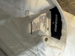 DSQUARED2 ホワイト スリムフィットパンツ 46のサムネイル