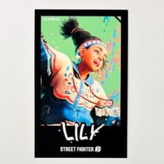 릴리 등신 체키풍 카드 스트리트 파이터 6 프린세스 카페
