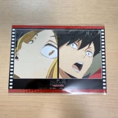 극장판 하이큐!! 쓰레기 버려진 장소의 결전 애니메이트 DVD 특전 브로마이드