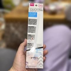 iPad用 充電式タッチペン　ダイソー静電容量式タッチペンのサムネイル