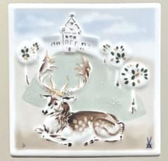 Meissen マイセン /※稀少 1級品 陶板画「ダマジカと城」 Meissen マイセン /※稀少 1級品 陶板画「ダマジカと城」 - メルカリ