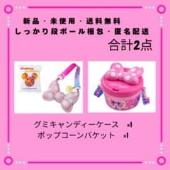 パルパルーザ★ディズニー　グミケース＆ポップコーンバケット　2点セットのサムネイル