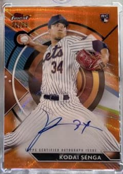 千賀滉大 Topps Finest 直筆サインカード 25枚限定 - メルカリ