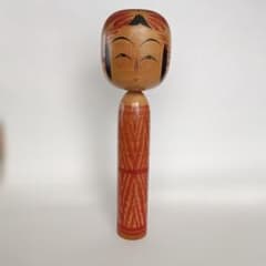 伝統こけし 遠刈田系 佐藤義柳 作（義雄） 高さ約25cm 郷土玩具 - メルカリ