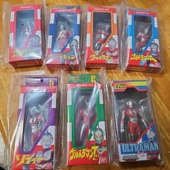バンダイ ウルトラマン ソフビパッケージチャームDX 全7種