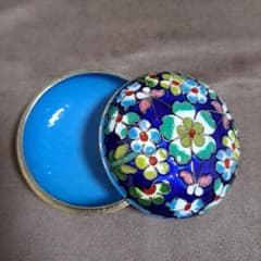 147 アンティーク七宝焼 有線七宝 ジュエリーケース 小物入れ 147 アンティーク七宝焼 有線七宝 ジュエリーケース 小物入れ