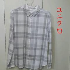 チェックシャツ   ユニクロ  ③のサムネイル
