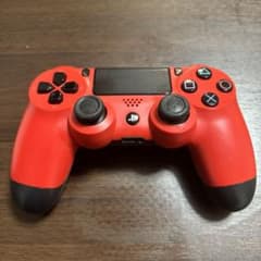 ps4 コントローラー 純正 DUALSHOCK4 赤red - メルカリ