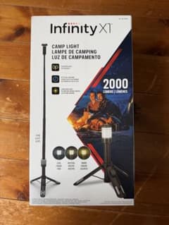 新品未使用Infinity X1【2000ルーメン 伸縮式キャンプライト】 - メルカリ