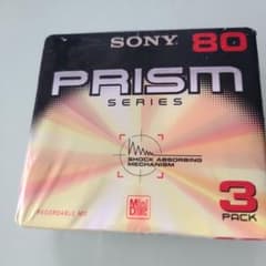 SONY PRISM SERIES MD(ミニディスク) 80分 3パックのサムネイル