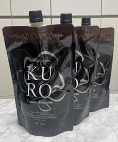 新品】VALANROSE KURO クリームシャンプー ダークブラウン 3袋 - メルカリ