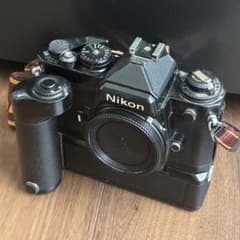 Nikon ニコン FE 本体 モータードライブ MD-12付き レトロ A Nikon ニコン FE 本体 モータードライブ MD-12付き レトロ A - メルカリ