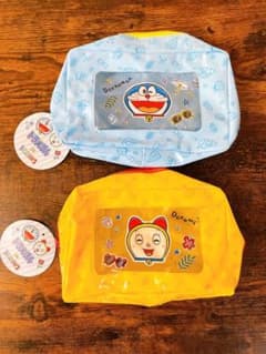 【新品、未使用】スリコ　スリーコインズ　ドラえもん　ドラミちゃん　ポーチセットのサムネイル