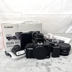 A20 Canon EOS M2 ミラーレス一眼 ダブルレンズキット - メルカリ