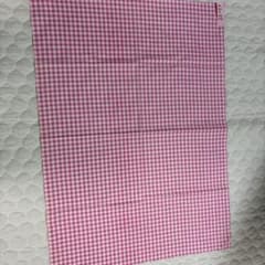 ピンク ギンガムチェック 生地 ハンドメイド　他の布とのまとめ売り可のサムネイル