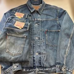 【本日限定値下】リーバイス　デニムセットアップ　1st 505 517 日本製 本日限定値下】リーバイス デニムセットアップ 1st 505 517 日本製