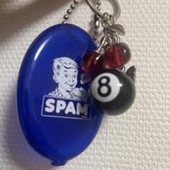 SPAM コインケース 青 キャラクターのサムネイル