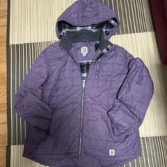 Carhartt キルティングジャケット パープルのサムネイル