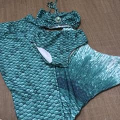 人魚姫 マーメイド 水着 3点セット 130cmのサムネイル