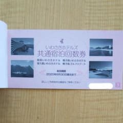 いわさきホテル 宿泊回数券 ２枚 鹿児島のサムネイル