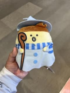 문구와 함께 파스텔 마법사 봉제인형
