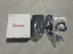 docomo home 5G HR02 ダークグレーのサムネイル