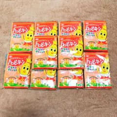 ポケットティッシュ 亀田製菓 ハッピーターン風 10個セットのサムネイル