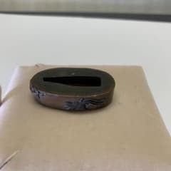 日本刀 刀装具 縁金 鳥文様のサムネイル