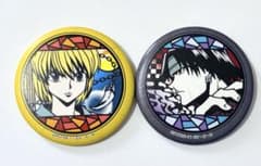 HUNTER × HUNTER 일본 종이 캔 배지 크라피카 클로로