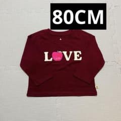 baby gap LOVEプリント長袖カットソー 12-18 monthsのサムネイル