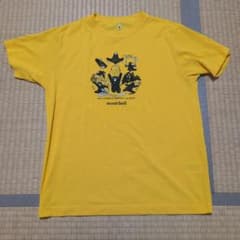 mont-bell モンベル Tシャツ 160 イエローのサムネイル