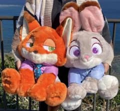 1/24購入】ズートピア2 ジュディ ニック ぬいぐるみ コストコ