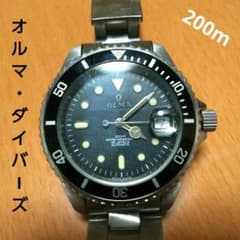 OLMA 腕時計　2824 222 60 自動巻き OLMA オルマ 自動巻 ダイバー 200m スイス製 2824.005.60 - メルカリ