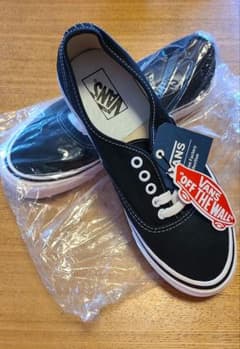 VANS アナハイム　４４　オーセンティック ブラック　27cmのサムネイル