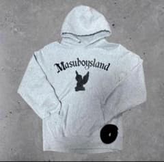 MASU BOYS LAND HOODIE パーカー グレー プルオーバー 44 - メルカリ