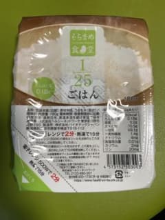 モモセブン様専用 介護食 腎臓食 たんぱく質制限 1/25 ご飯1箱 - メルカリ