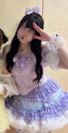 アイドル 文化祭衣装 紫のサムネイル
