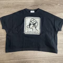 MARIED'OR ★ブラック クロップドTシャツ ★フリーのサムネイル