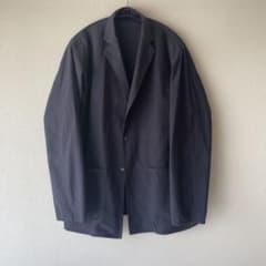 COMOLI タイプライターシャツジャケット Navy - メルカリ