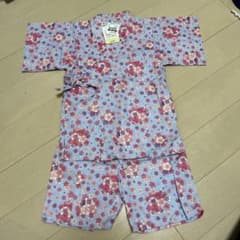 新品未使用⭐︎甚平　女の子　100⭐︎のサムネイル