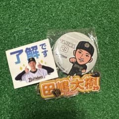 オリックスバファローズ 田嶋大樹 応援グッズセットのサムネイル