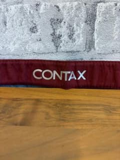 컨택스 CONTAX 카메라 스트랩 레드