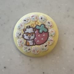 サンリオ biscuit4 刺繍缶バッチ コロコロクリリンのサムネイル
