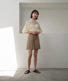 22ss lawgy airy puff sleeve sheer topsのサムネイル