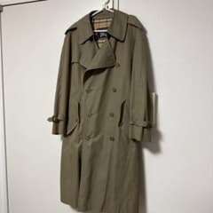 Burberry ベージュ トレンチコート ビンテージ約45年前購入 - メルカリ