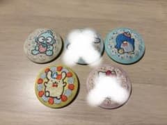 【ポムポムプリンシークレット有】サンリオ 刺繍缶バッジ 3点セットのサムネイル