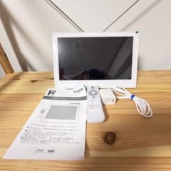 良品！！ ポータブルテレビ11.6型 PTV-W116-WH ティーズ 防水 - メルカリ